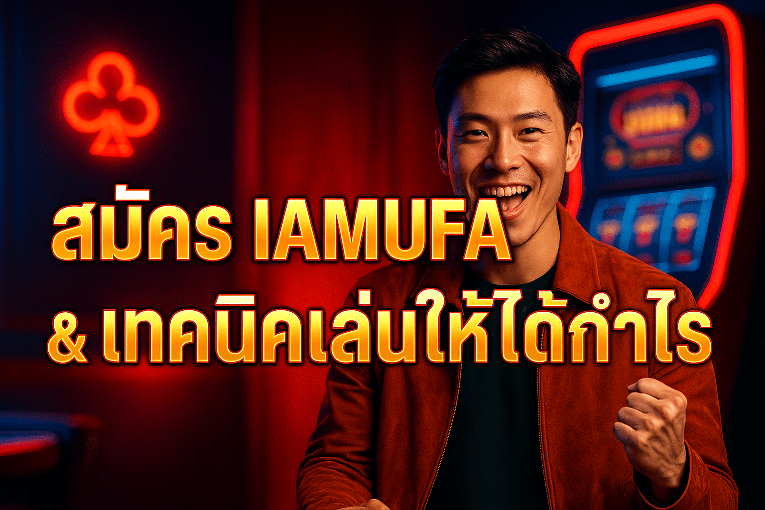 สมัคร IAMUFA & เทคนิคเล่นให้ได้กำไร