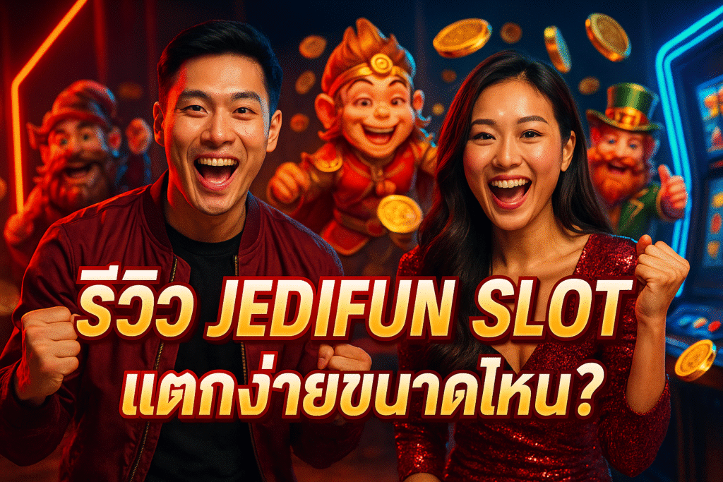 รีวิว JEDIFUN SLOT แตกง่ายขนาดไหน?